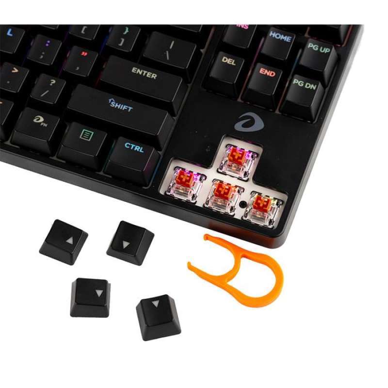 Jual Mechanical Keyboard Gaming RGB DAREU EK880 Ten Key Less With D