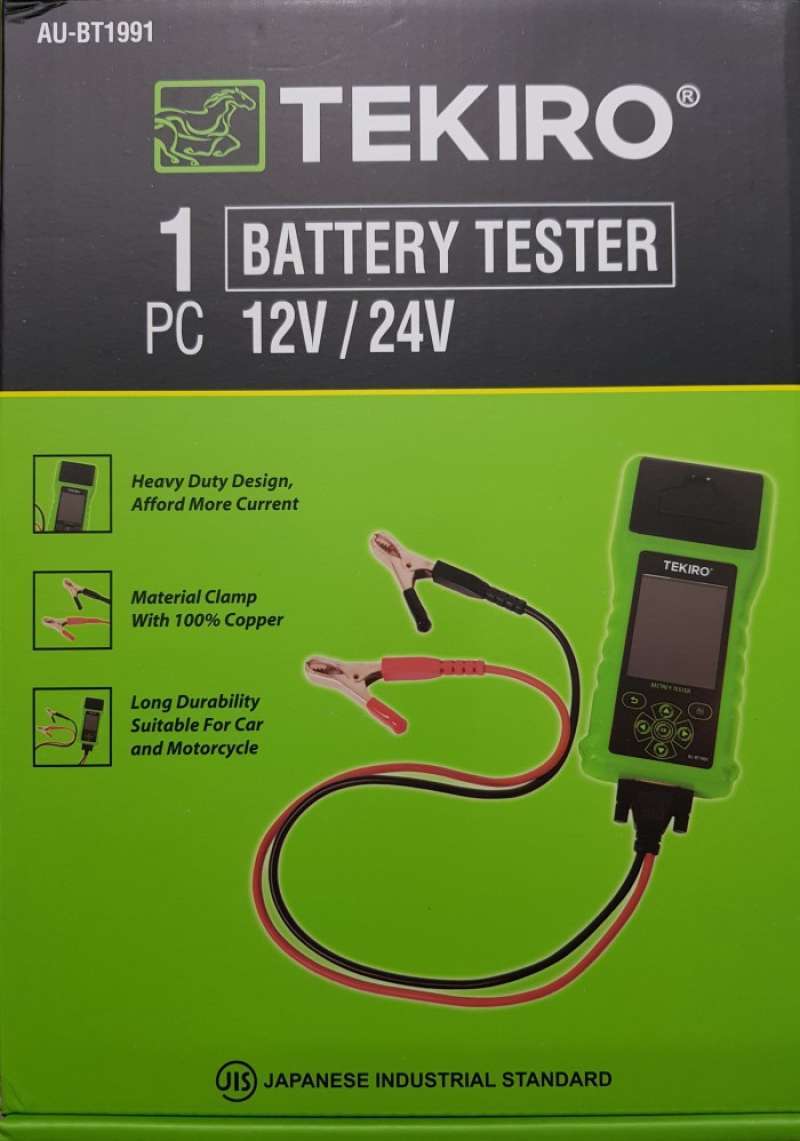 Promo Tekiro Battery Tester Pc 12v / 24v Diskon 11 Di Seller Tamiimah Store Cengkareng Timur