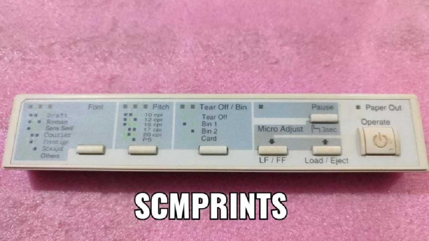 Jual Tombol Panel ON OFF Printer Epson LQ2180 Switch Panel Epson LQ ...