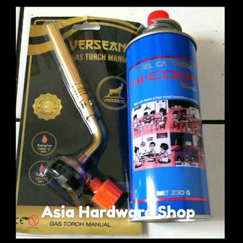 Jual Premium Paket Gas Torch Blender Las Manual Gas Blow Torch Tabung