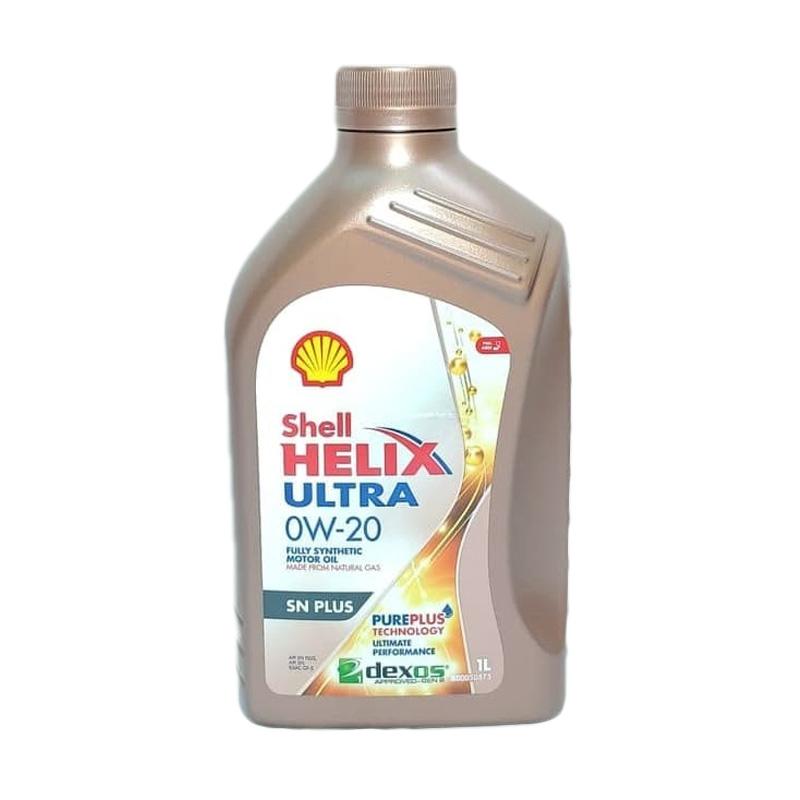 Jual Shell Helix Ultra SN Plus SAE 0W-20 Fully Synthetic Oli Mobil [1 L ...
