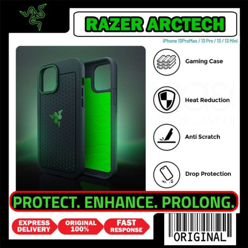Jual Original Case iPhone 13 Pro Max Mini Razer Arctech Thermaphene