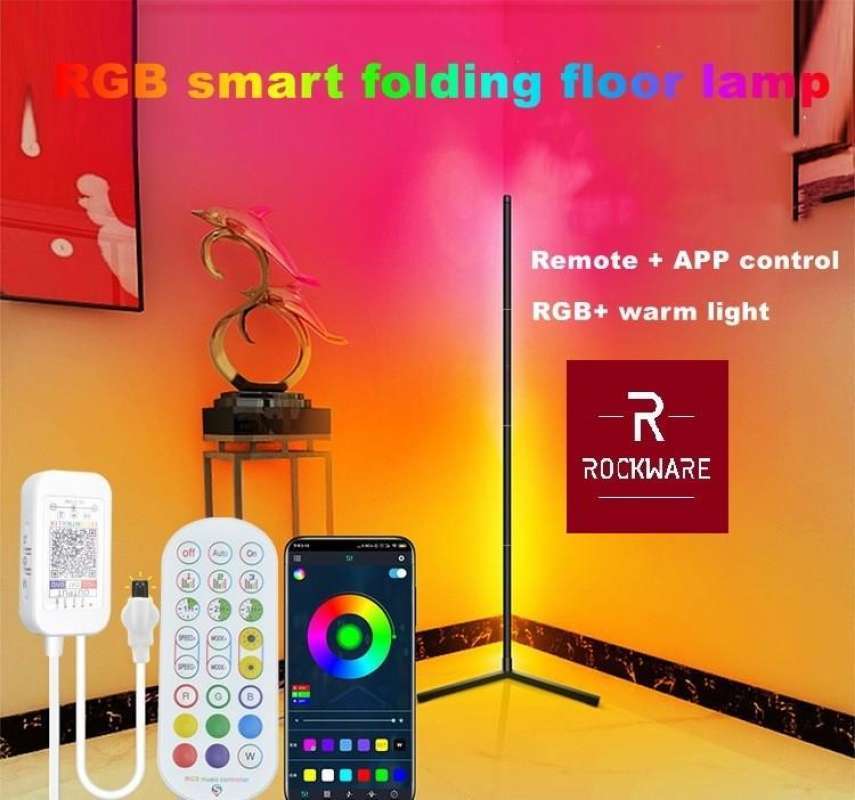 Jual Rockware Led Wall Corner Atmosphere Rgb Lamp Lampu Hias Led 156