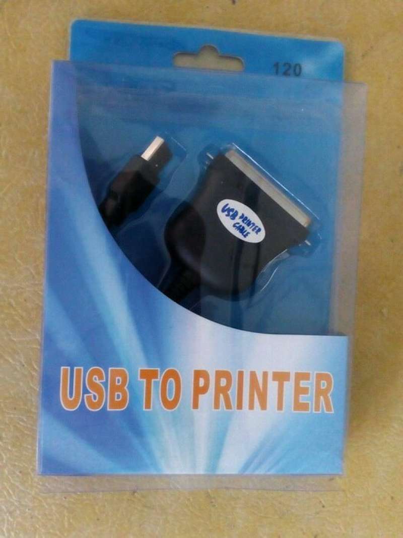 Promo Oem Kabel Usb To Paralel Printer Dot Matrix Diskon 50 di Seller