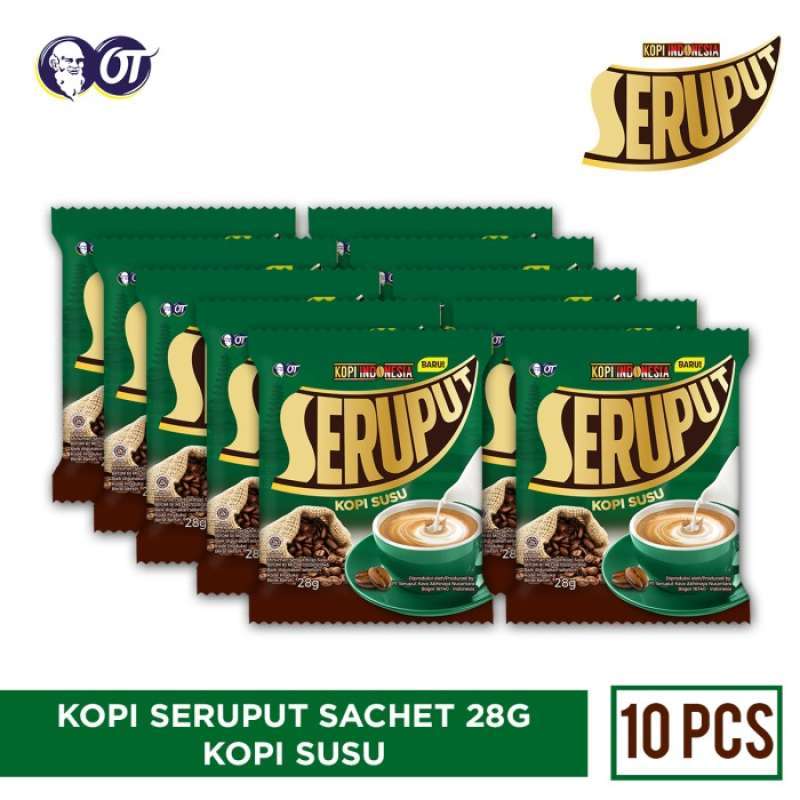 Jual Kopi susu sachet seruput renceng ( isi 10 ) kopi enak dan murah di Seller Tk. Achiera
