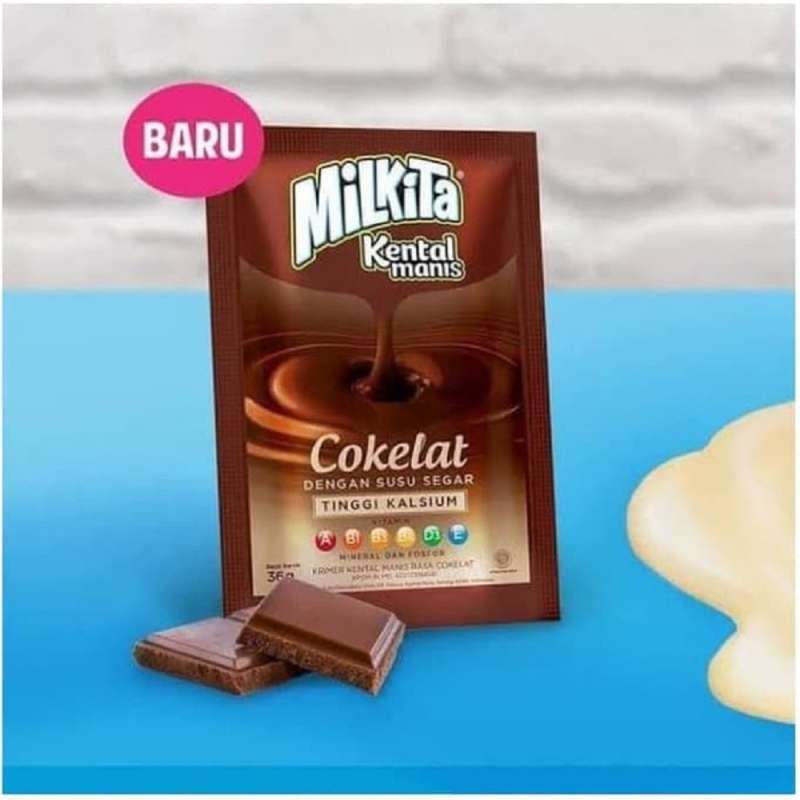 Jual Milkita Susu Kental Manis Rasa Coklat 6 Sachet Di Seller Dunia