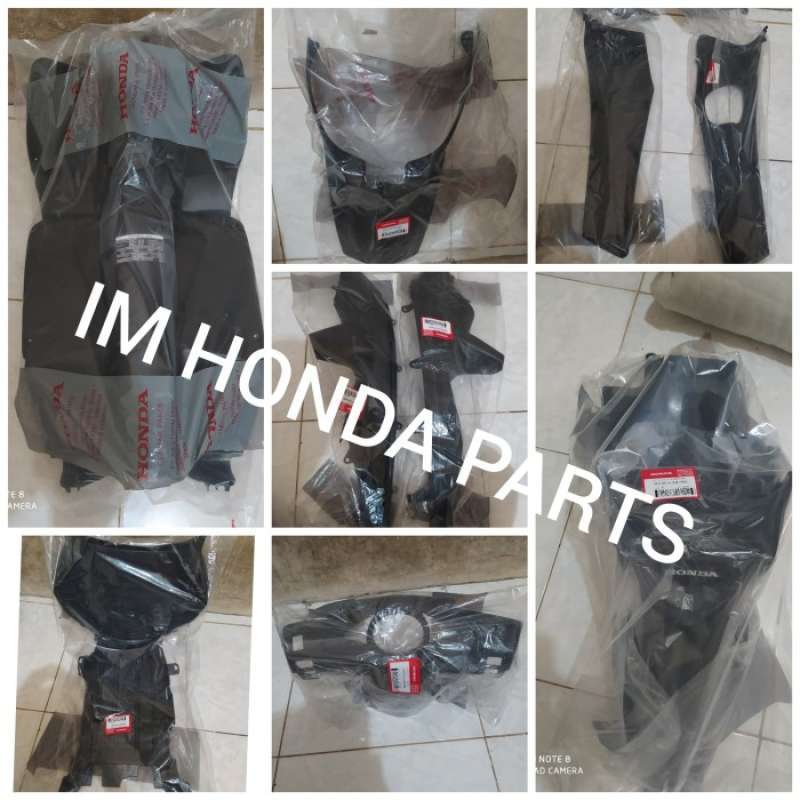 Jual cover body tebeng kasar full set Honda Vario 110 CW karbu original di Seller Carlos dareen