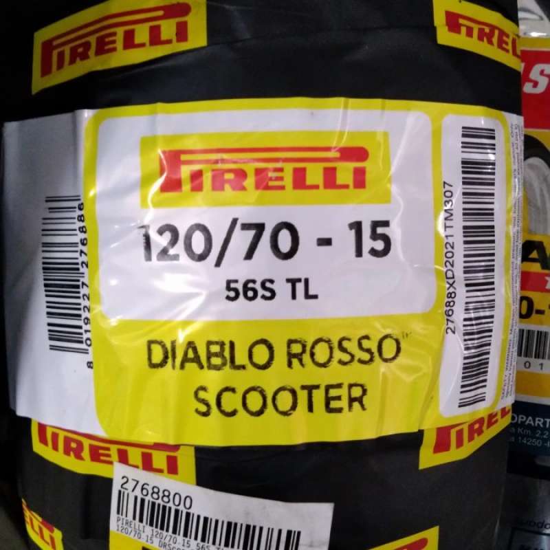 Gomme Pirelli Diablo Rosso Scooter 120/70 R 16 57H TL : Prezzo E - Foto 13