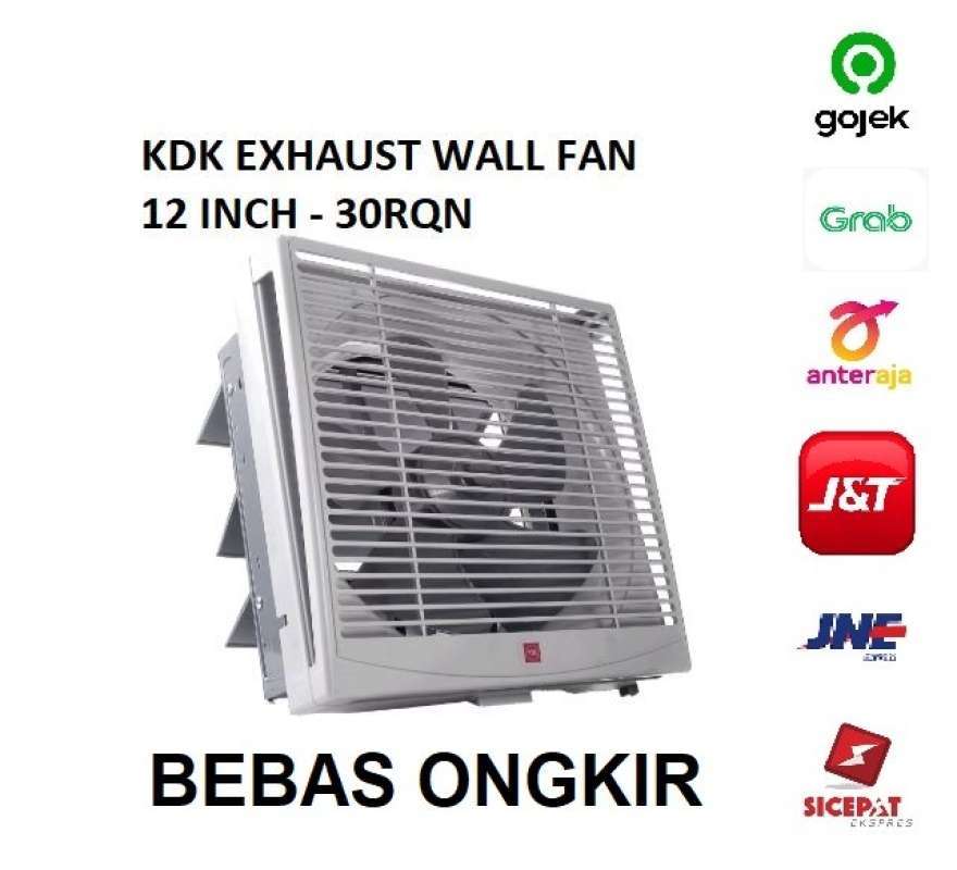 Jual Kdk Exhaust Fan Dinding 12 Inch 30Rqn5 - Kipas Angin Dinding 12