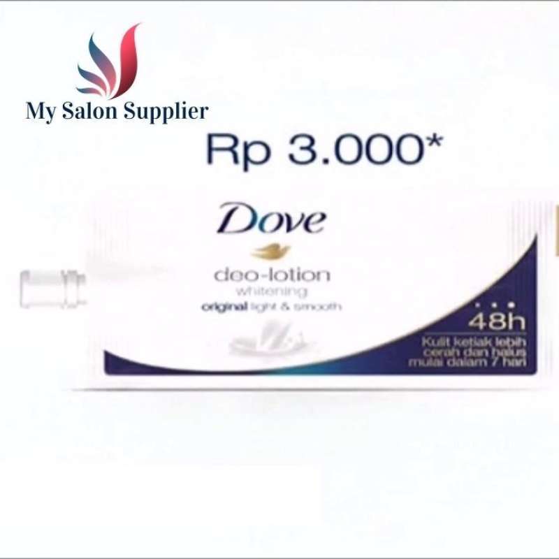 Jual Dove DeoLotion Whitening Original Sachet 9g di Seller mysalon8