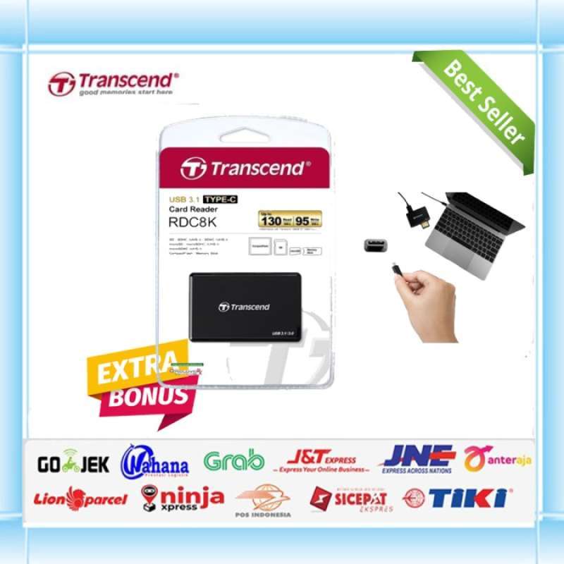 Jual Transcend Card Reader USB 3.0 RDC8 di Seller Cullen darrel