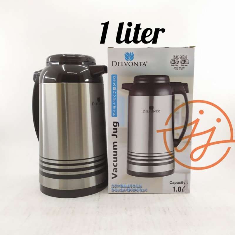 Promo Termos Delvonta Vacuum Jug Hs Hot&Cool 1 Liter Diskon 15 di Seller Ericlaire Store