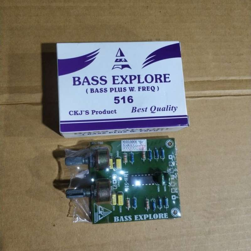 Promo Kit Tone control subwoofer plus frekuensi mini / kit CKJ 516