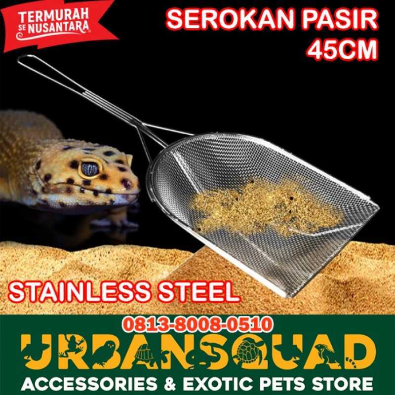 Promo Reptile Scoop Saringan Pasir Reptil Nomoy Nff45 Kadal Bd Bp