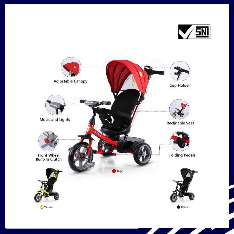 Jual Sepeda Anak Roda Tiga Pacific 106 Tricycle Anak Musik Lampu Bisa jual-sepeda-anak-roda-tiga-pacific-106-tricycle-anak-musik-lampu-bisa