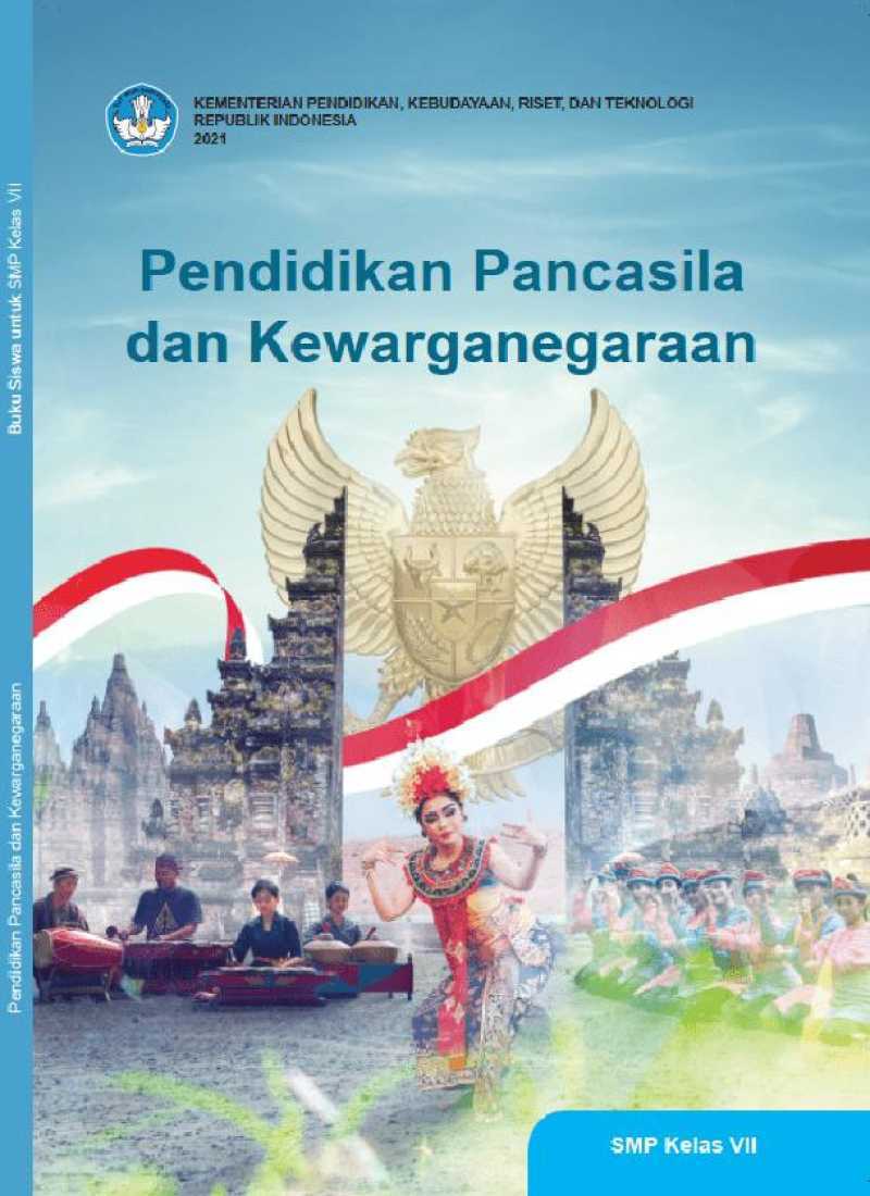 Jual Buku Pendidikan Pancasila kelas 1 SMP/MTs Kurikulum Merdeka di