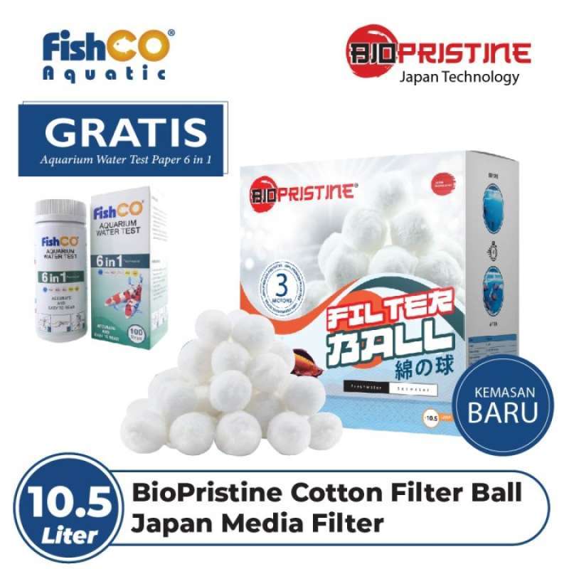Jual Free Ongkir Bio Fiber Crystal Cotton Ball Water Treatment Kolam Renang 700Gr di Seller CV