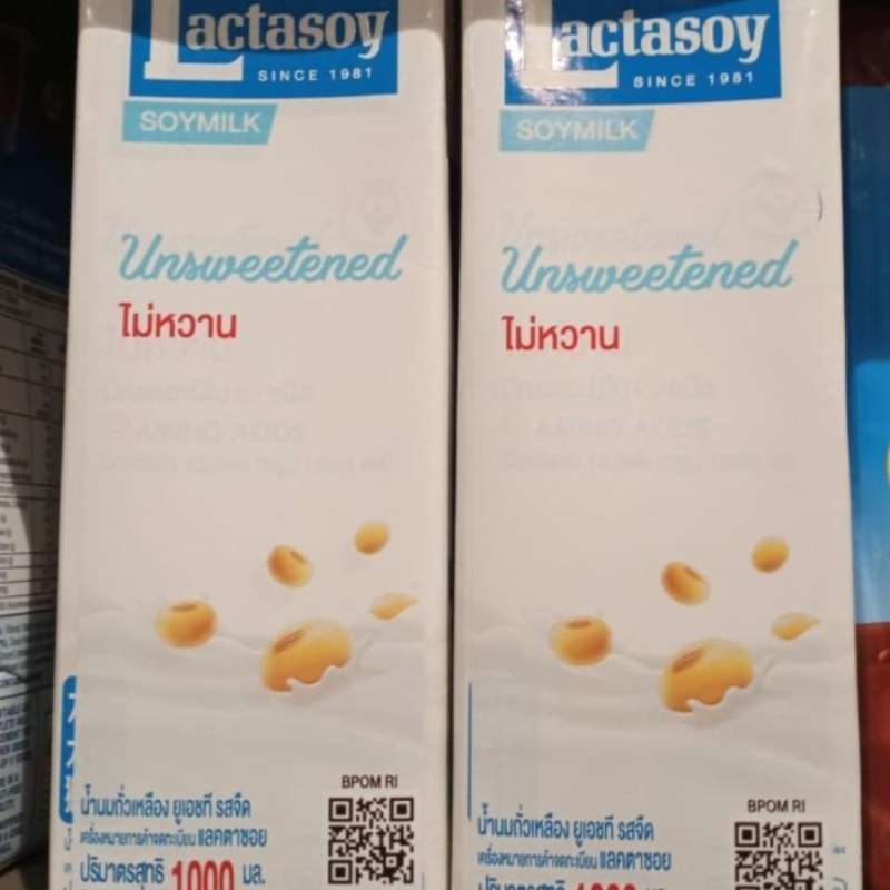Jual Lactasoy Soy Milk Unsweetened Original 1Lt di Seller jaya_berkat