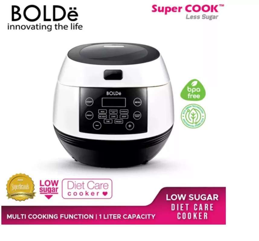 Super Rice Cooker Jual Bolde Super Cook Rice Cooker Less Sugar 1l Di Seller Harapan Baru ...
