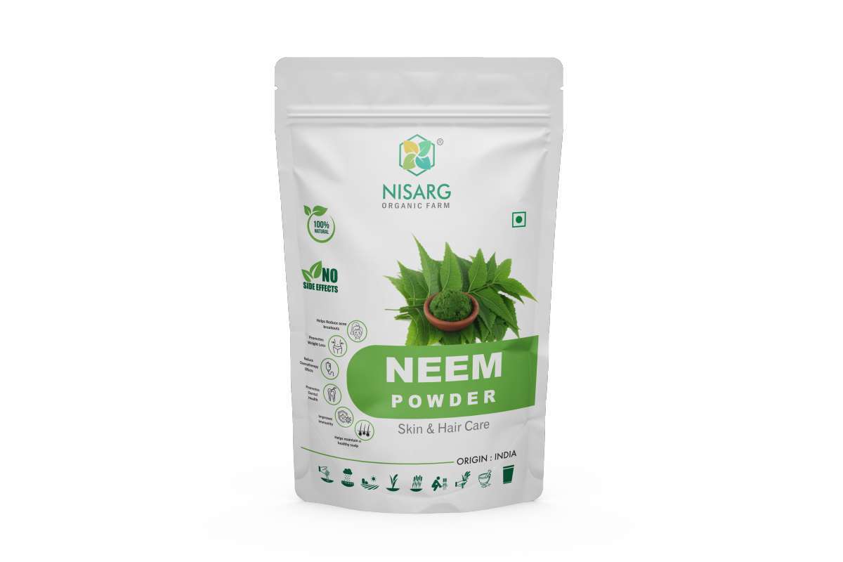Spicy Organic Neem Leaf Powder – 16 Oz, Azadirachta Indica, For Hair & Skin, Ayurvedic
