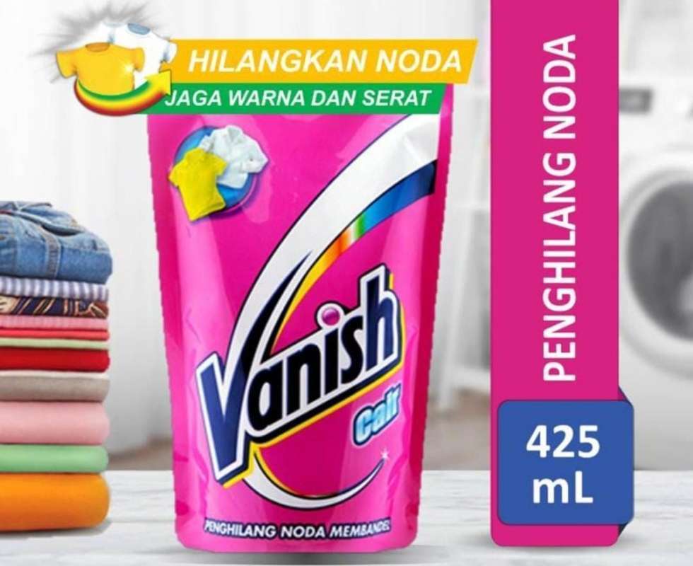 Jual VANISH Liquid Pouch 425ml di Seller Silkygrosir Wijaya Kusuma