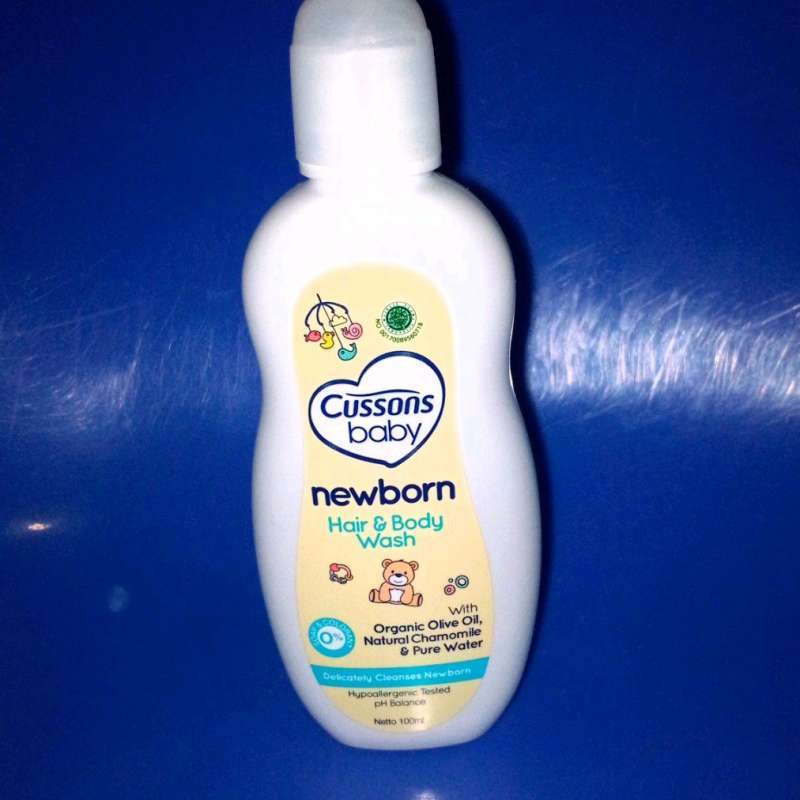Jual Cussons baby newborn hair & body wash 100 ml di Seller Aby_happy