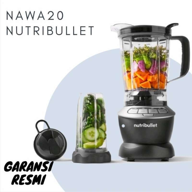 Jual NUTRIBULLET BLENDER COMBO 1000w 7PC DARK GREY ORIGINAL di Seller