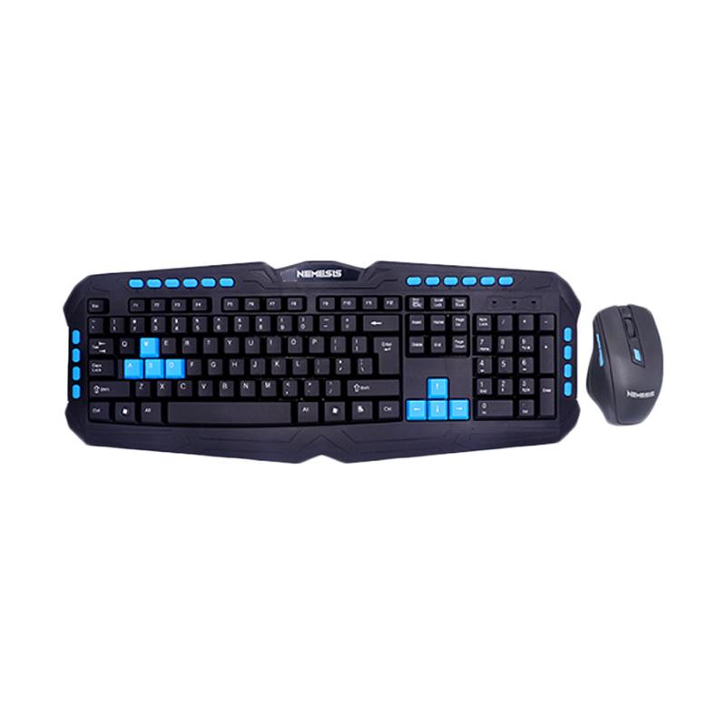 Jual NYK WS500 Gladiator Bundle Wireless Keyboard dan Mouse Gaming