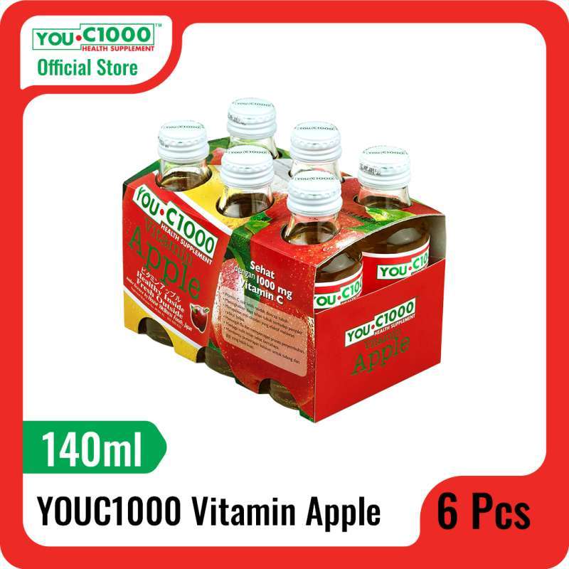 Jual YOUC1000 Banded Vitamin Apple 140 ml di Seller YOUC1000 Official