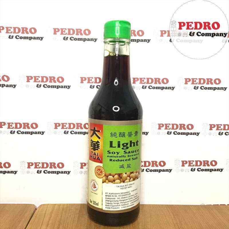 Jual Tai hua light soy sauce 305 ml reduce salt kecap asin kurang