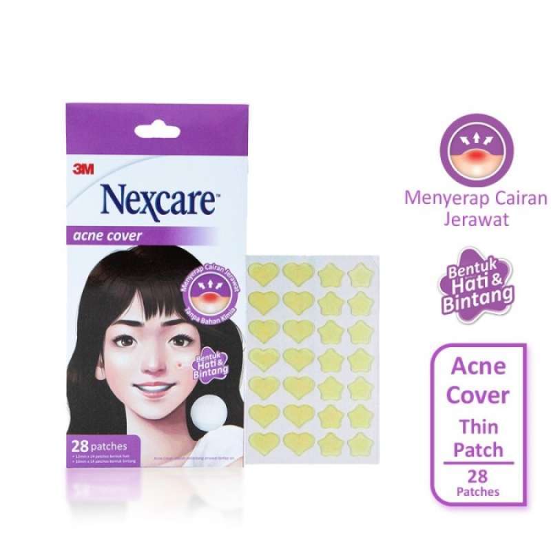 Promo 3M Nexcare Acne Cover Fun Pack Penutup Jerawat Diskon 17% di ...