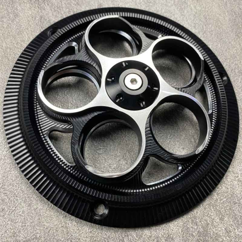 Jual Cover Fan Spinner Unbrand Vol.1 Black Edition For Vespa Matic 3V I ...