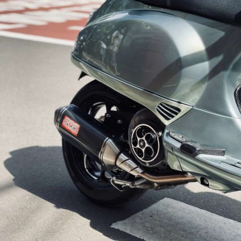 Jual Cover Fan Spinner Unbrand Vol.1 Black Edition For Vespa Matic 3V I ...