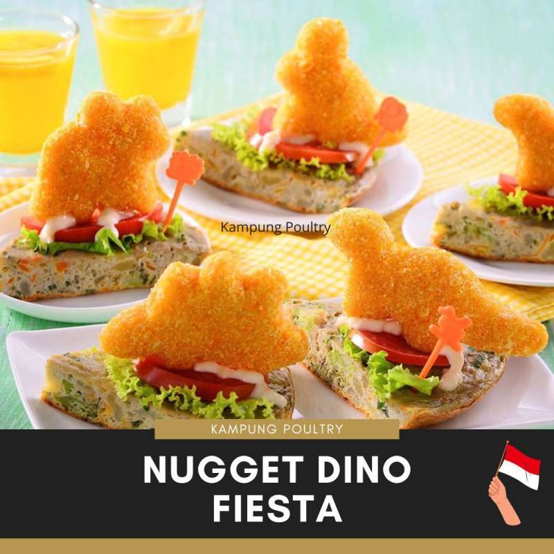 Jual Nugget Dino FIESTA / Naget Ayam Dinosaurus di Seller Bima Persada ...