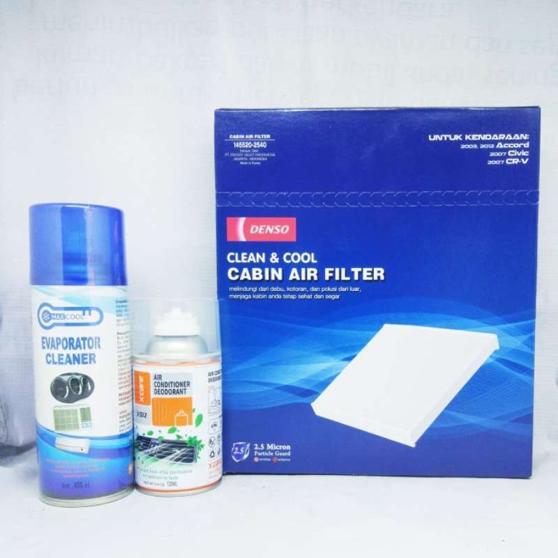 Jual FILTER AC HONDA ACCORD CIVIC ALL NEW CRV gratis X'CARE+AC CLEANER