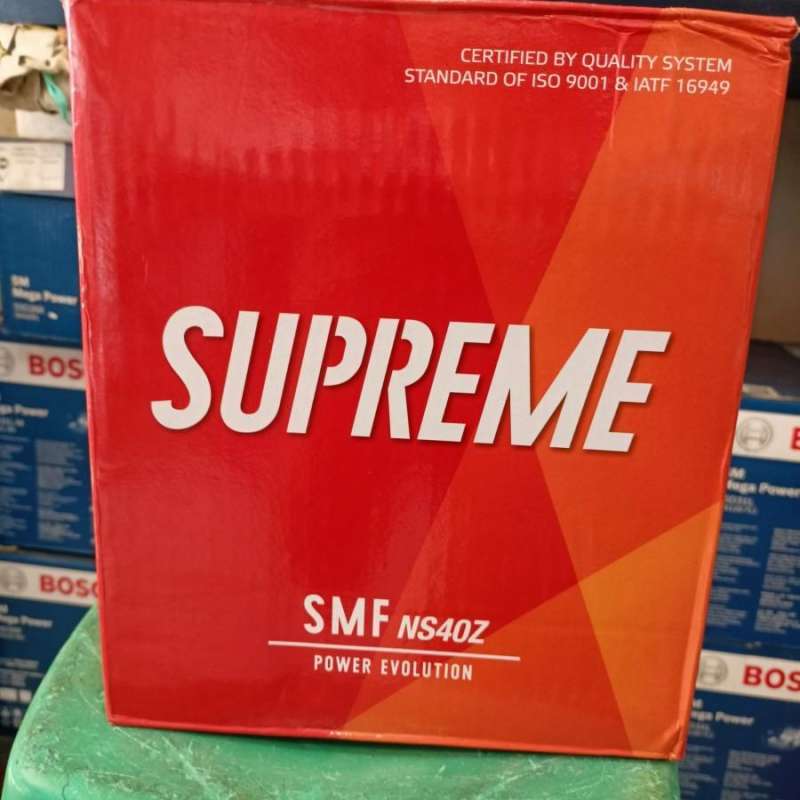 Jual Aki Avanza/ Supreme MF NS40Z/ Aki Xenia Rush Terios Carry APV