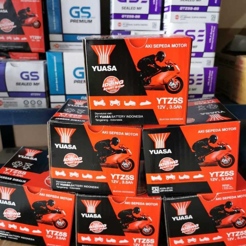 Promo Aki Mio/ Aki Revo/ Yuasa YTZ5S/ GTz5S/ Aki Supra125/ Aki Fino