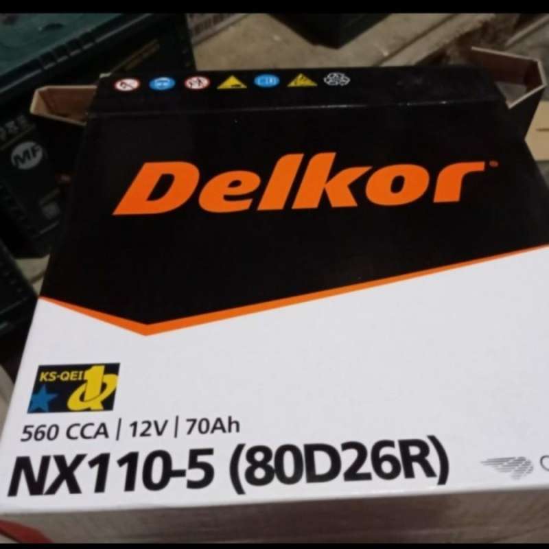Jual Aki Phanter/ Delkor MF 80D26R / NS70 Aki Kijang Hino L300