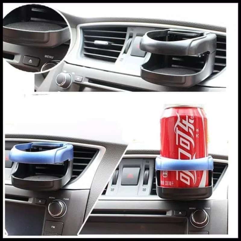 Jual Car Air Vent Drink Holder Pegangan Tempat Minum Kaleng Botol Ac
