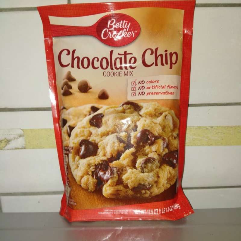Promo betty crockers chocolate chip cookie mix 496gr Diskon 23 di