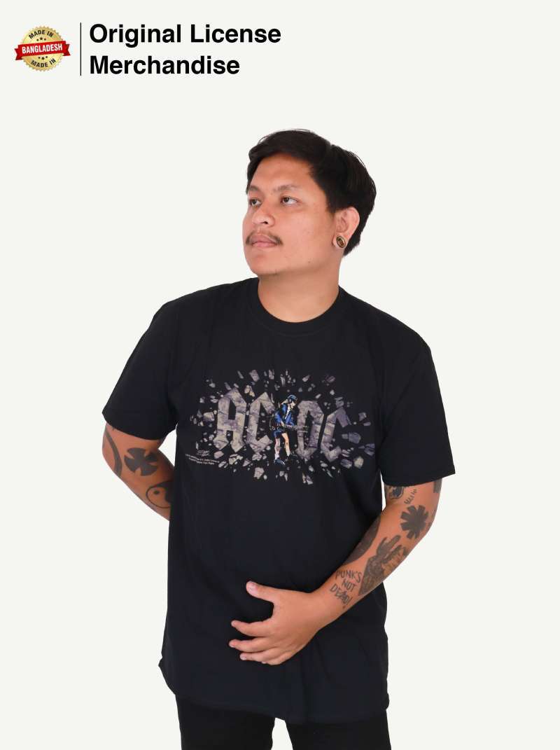 Kaos Camisas De Rock Metal Camisetas Rock Hombre Sudadera ACDC For