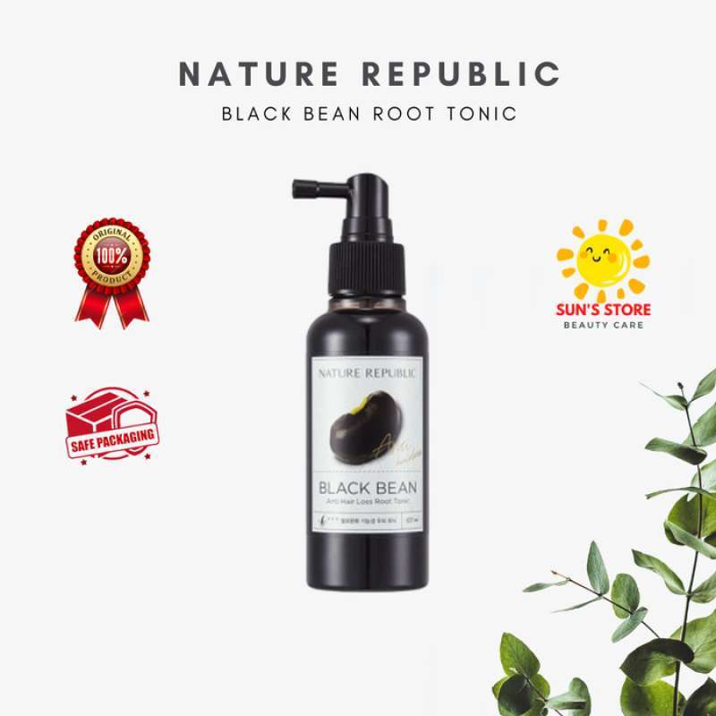 Jual Nature Republic Black Bean Anti Hair Loss Root Tonic 120 ml di Seller Alfa Healthy Radika