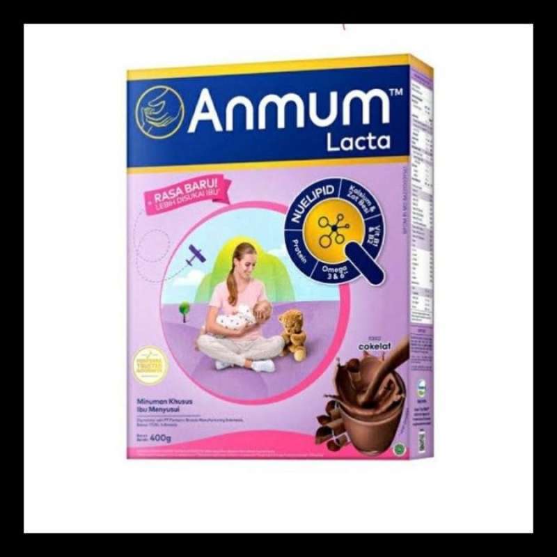 Jual Susu Ibu Hamil anmum lacta chocolate 400gr di Seller Alfa Healthy
