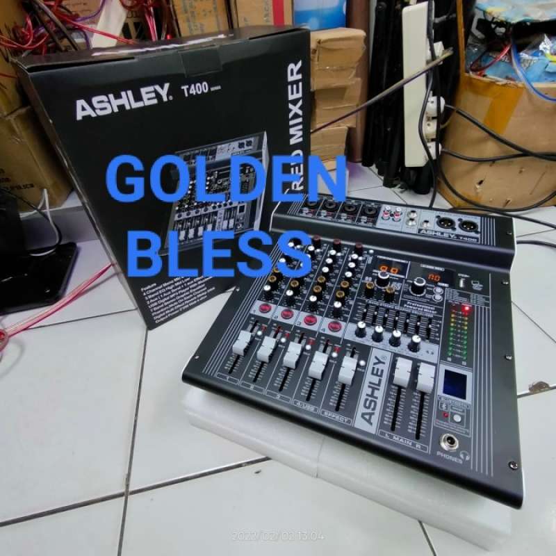 Promo power mixer Ashley T400 T 400 persamaan mpower 4 atau studio 4