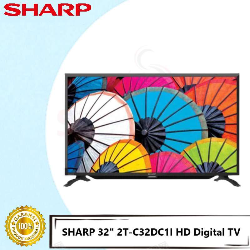 Promo SHARP 2TC32DC1I Led TV 32 Inch HD Digital Diskon 3 di Seller CV
