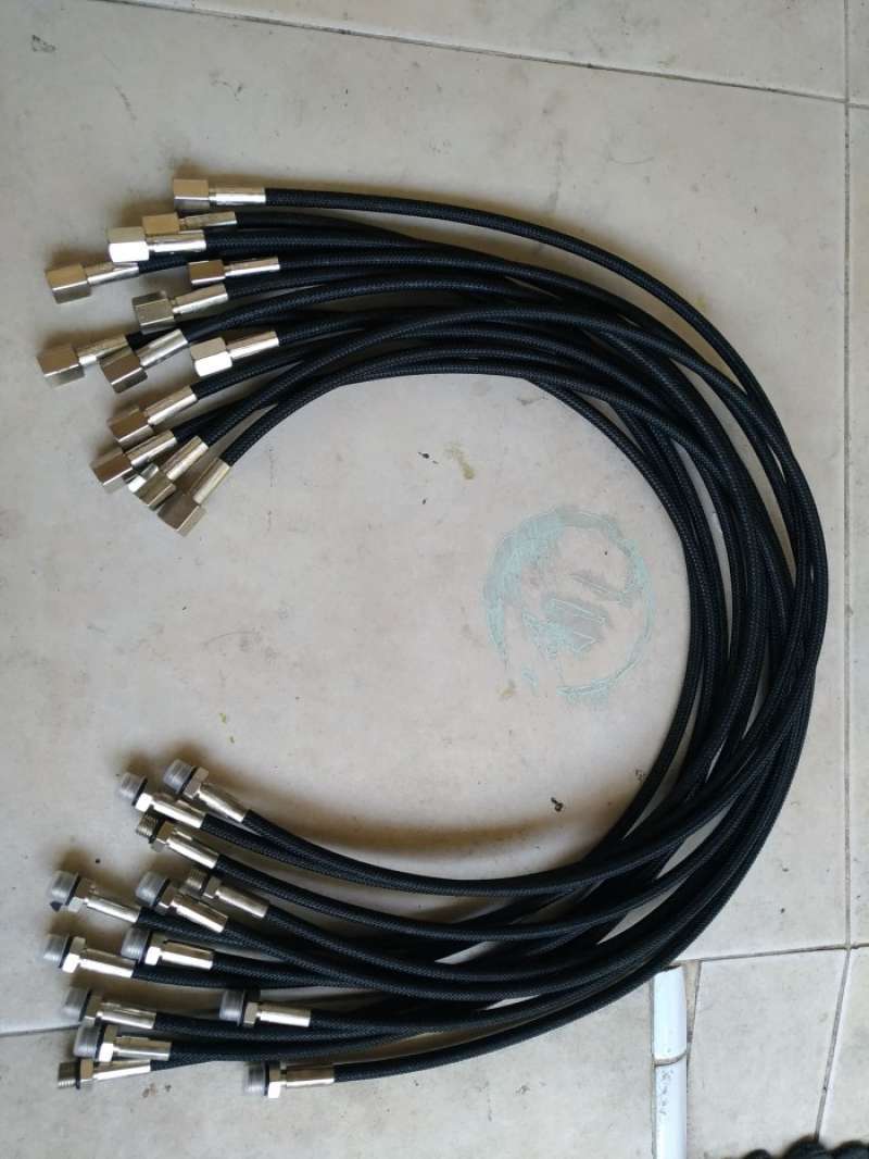 Jual hose high pressure dive carbon HP miflex scuba selang bcd diving
