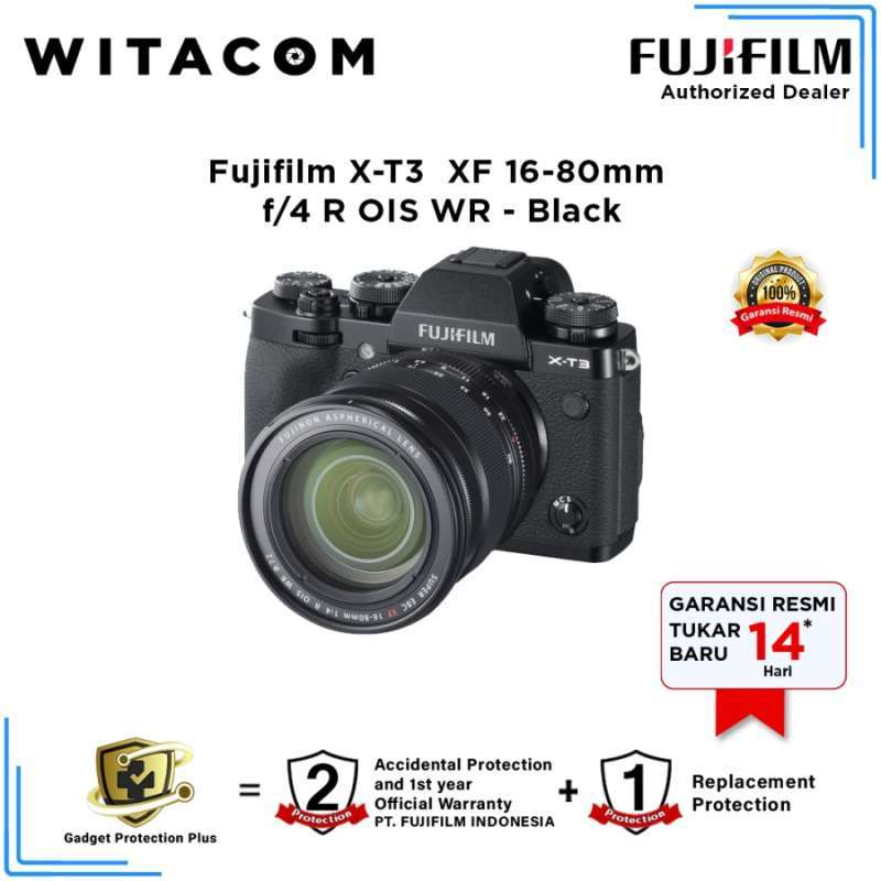 Jual WITACOM - Fujifilm X-T3 / XT3 Kit XF 16-80mm f/4 R OIS WR ...