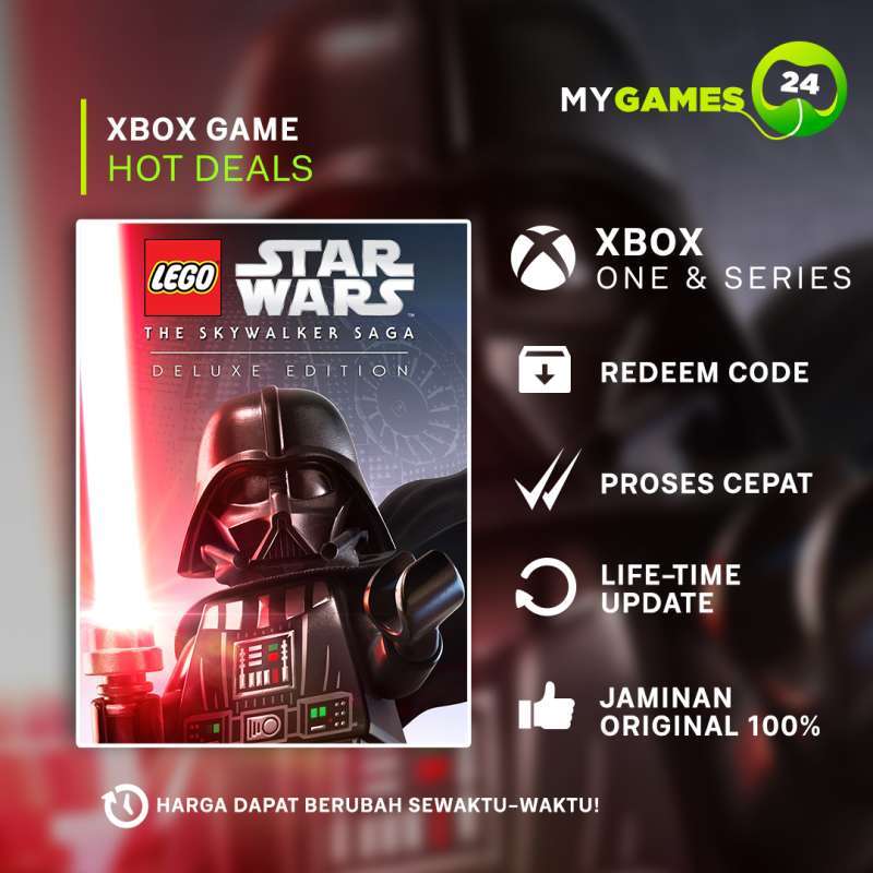 Jual Lego Star wars skywalker saga xbox one series XS redeem code