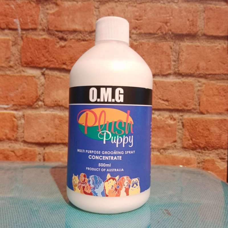 Jual PLUSH PUPPY O. M. G MULTI PURPOSE GROOMING SPRAY CONCENTRATE 500ML