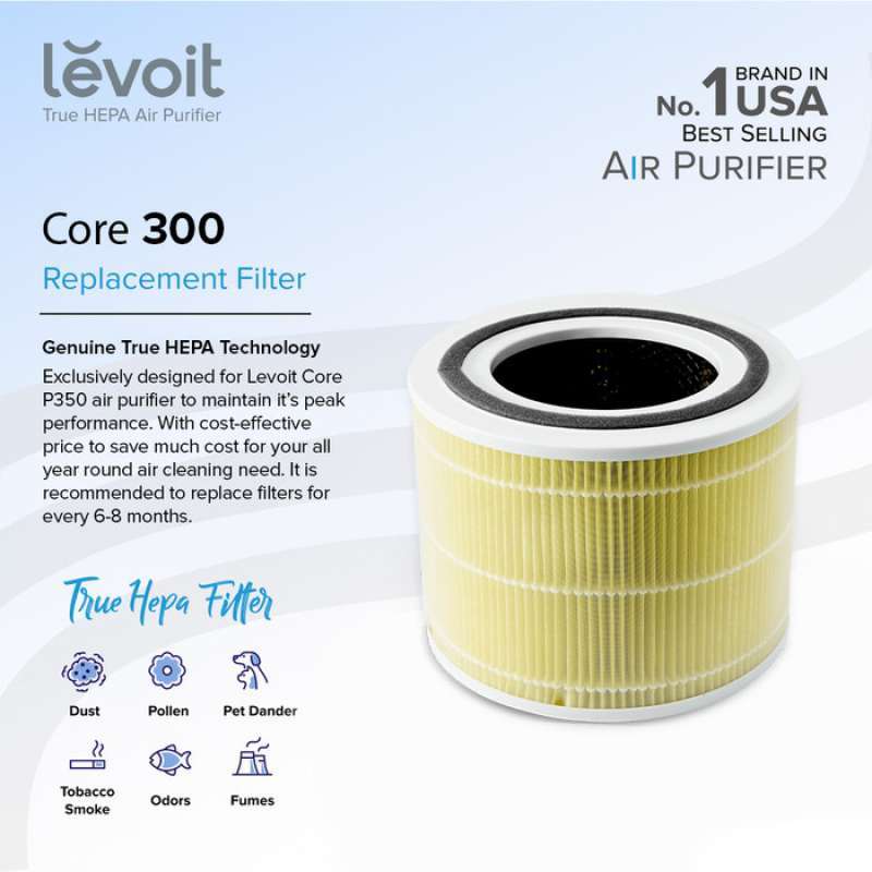 Promo Levoit Core 300 Air Purifier Replacement Filter Pet Allergy